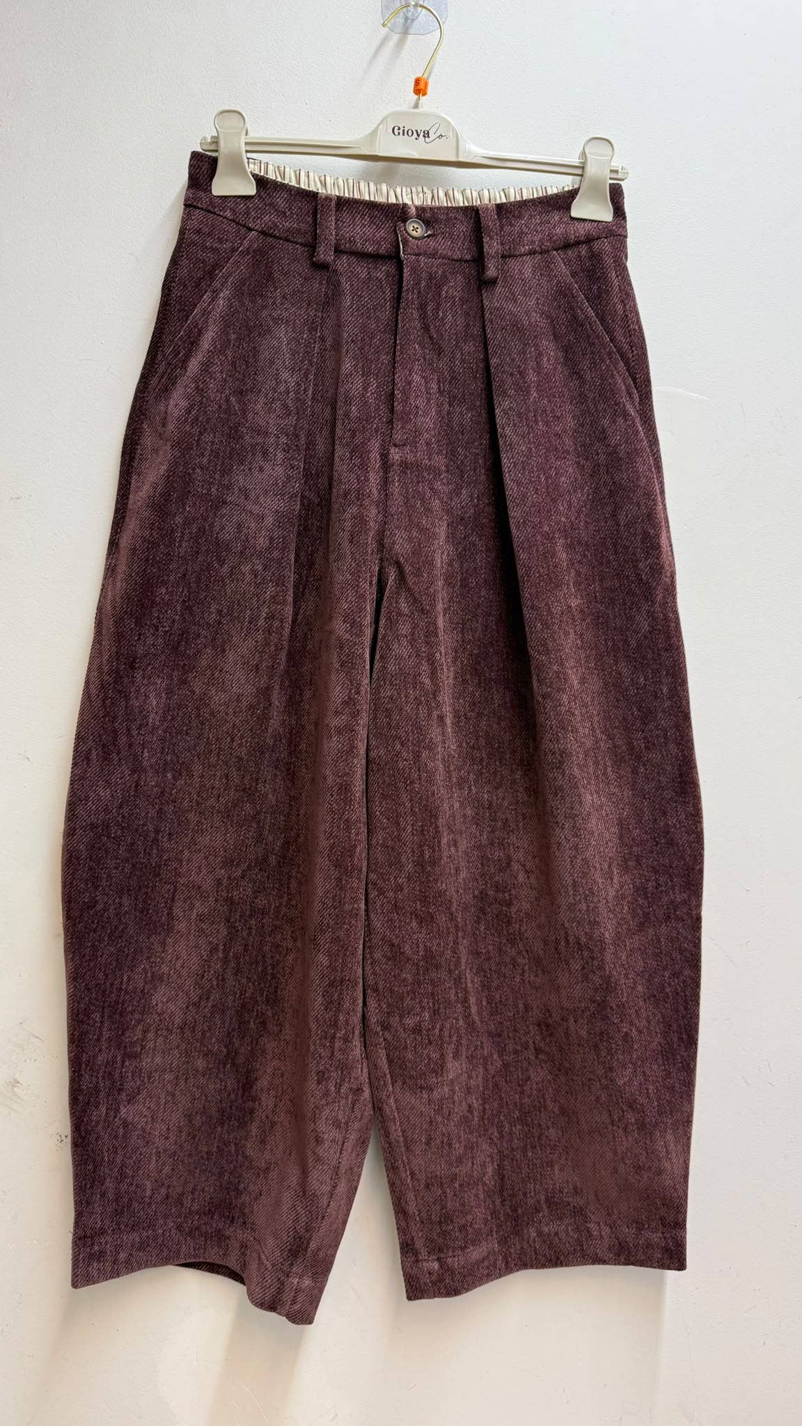 7529 Pantalon ample taille élastiquée à poches
