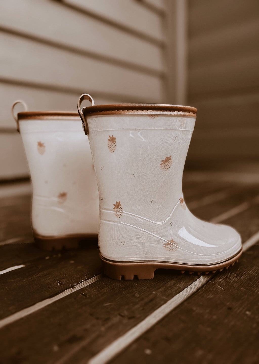Bottes en caoutchouc - Bottes de pluie - Ambiance Fraises