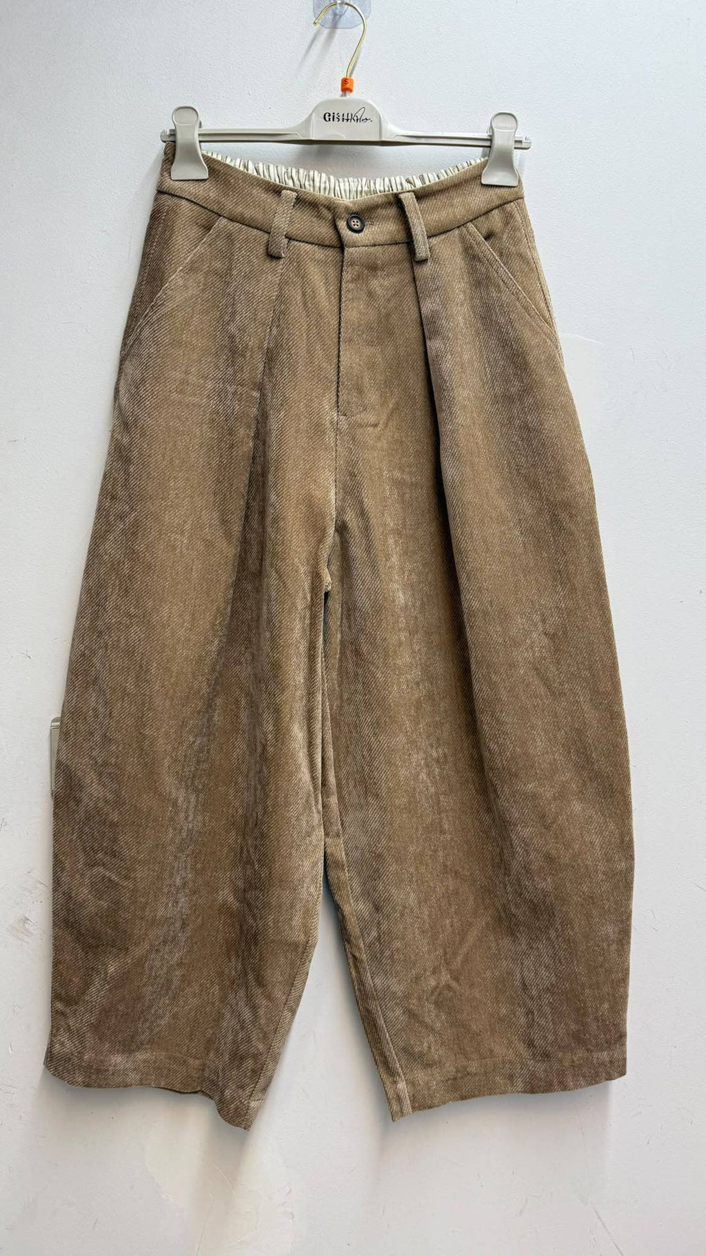 7529 Pantalon ample taille élastiquée à poches