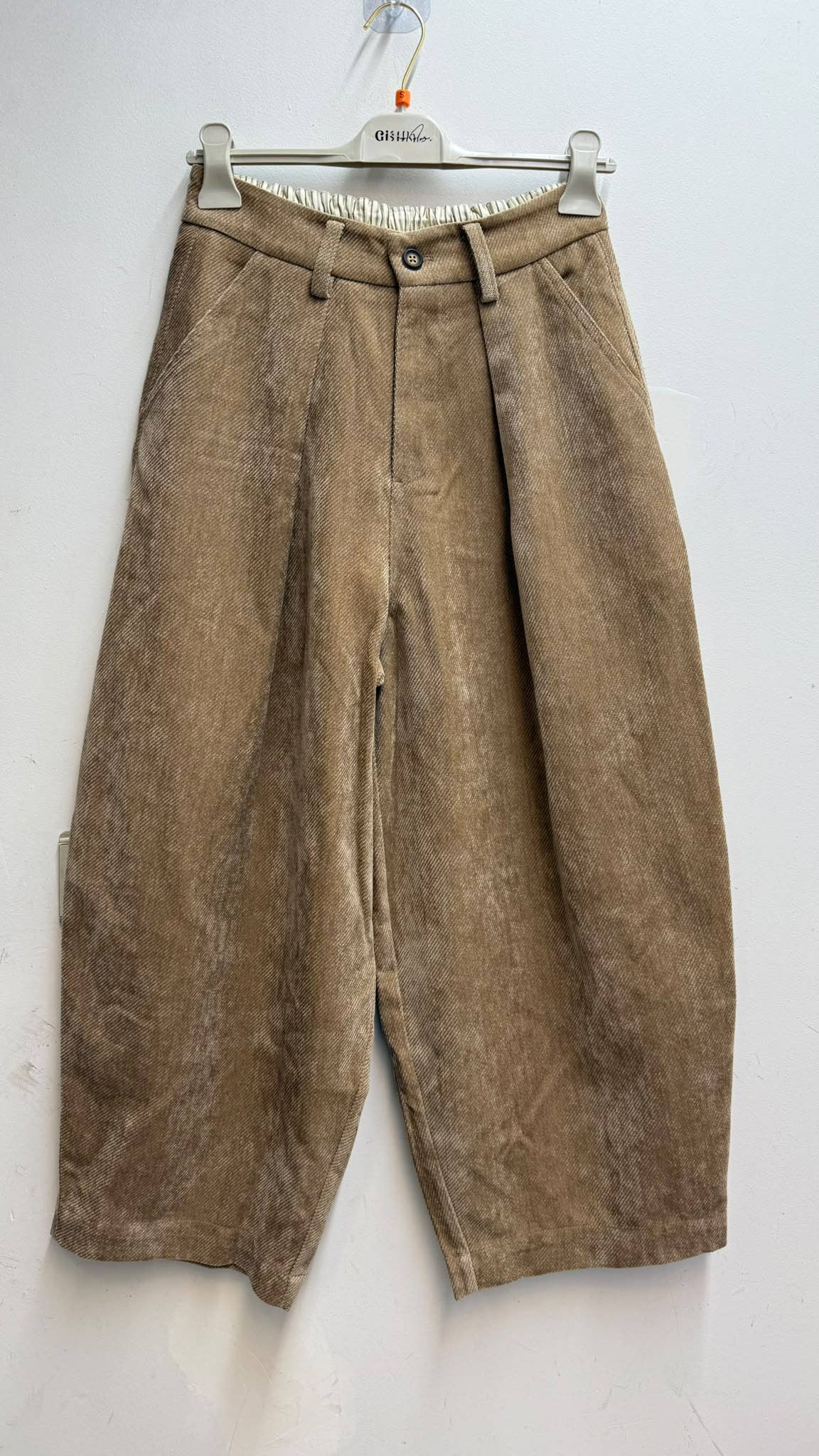 7529 Pantalon ample taille élastiquée à poches