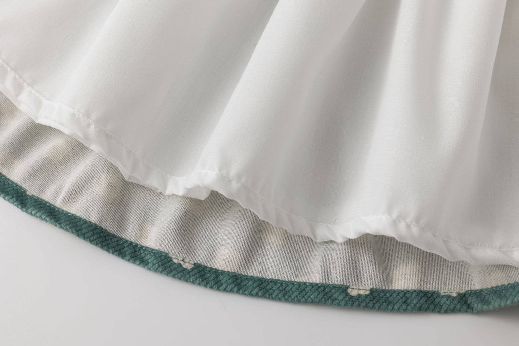 Jupe évasée en tissu à motifs floraux