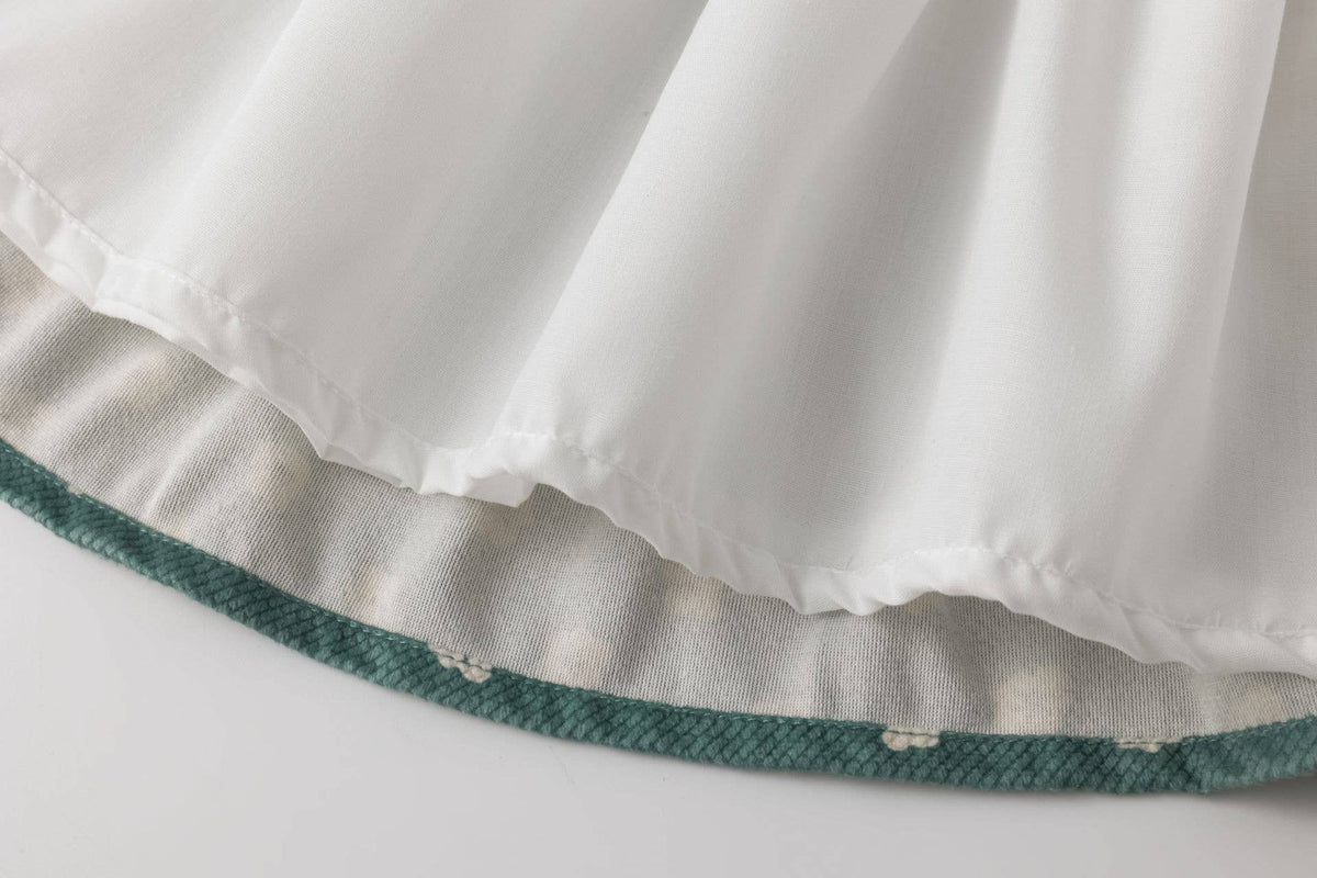 Jupe évasée en tissu à motifs floraux