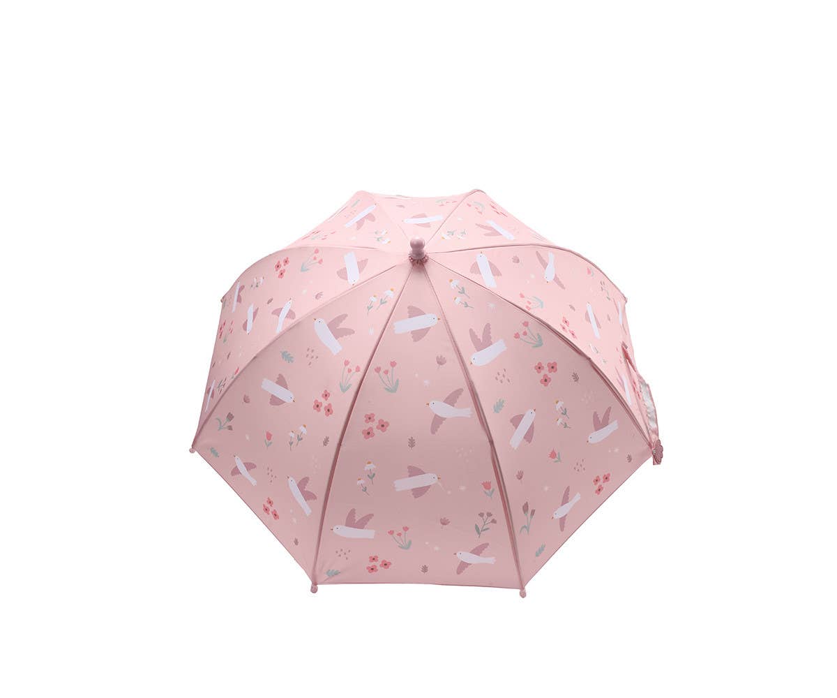 Parapluie Oiseaux en fleurs