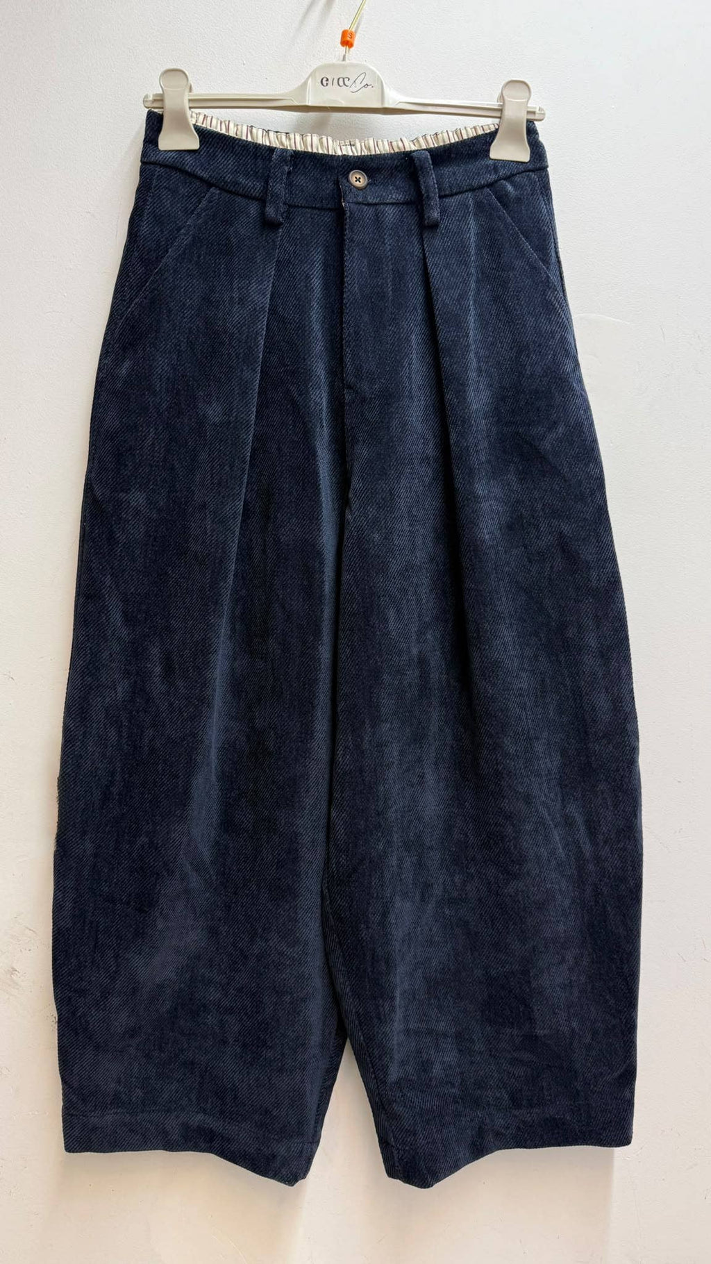 7529 Pantalon ample taille élastiquée à poches