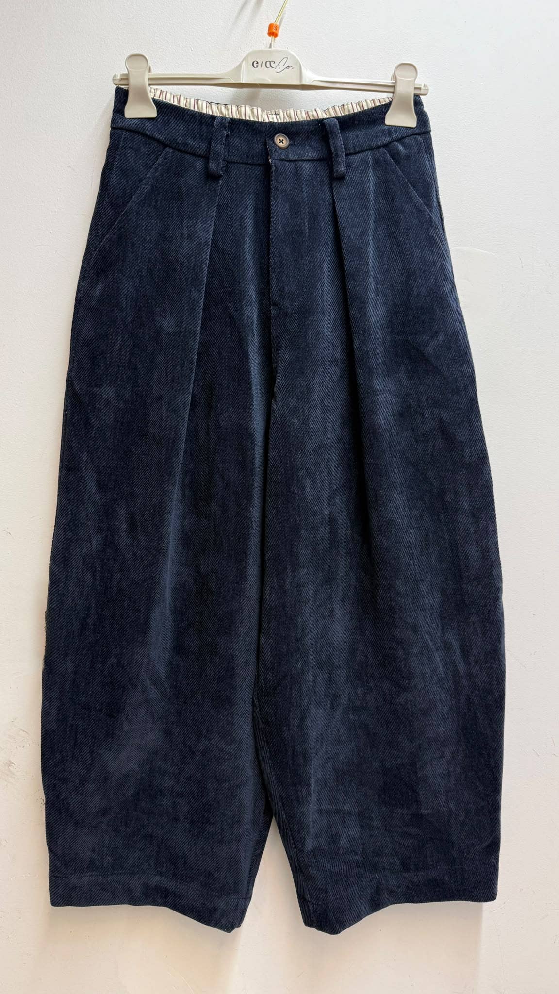 7529 Pantalon ample taille élastiquée à poches