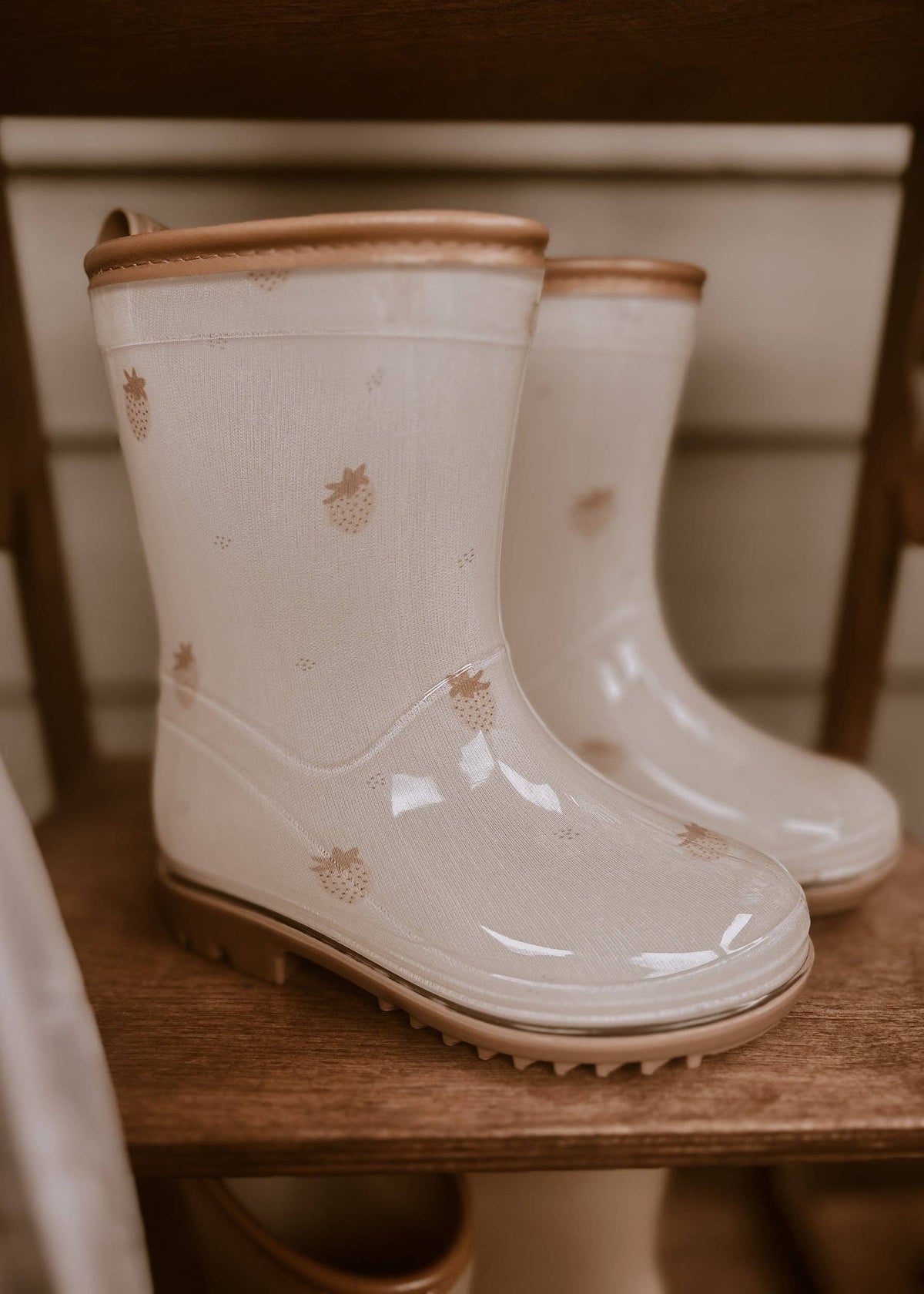 Bottes en caoutchouc - Bottes de pluie - Ambiance Fraises