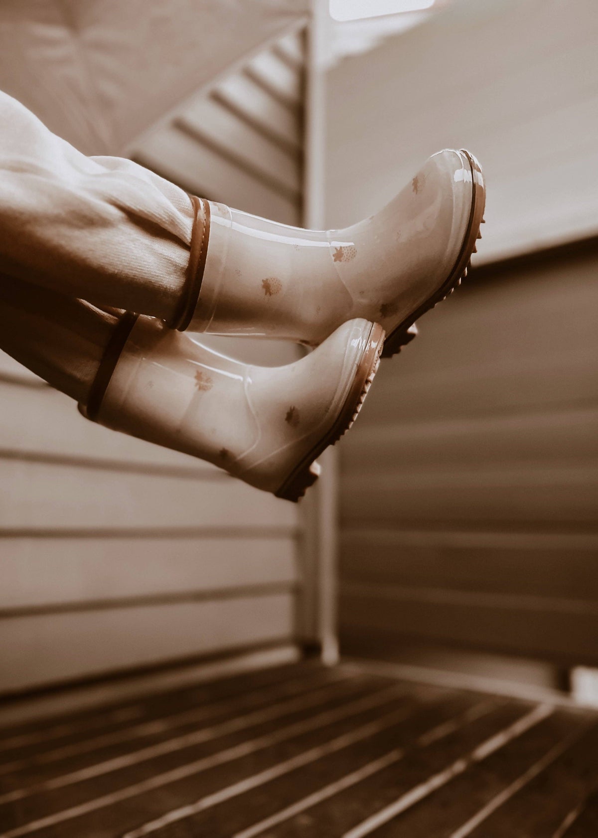 Bottes en caoutchouc - Bottes de pluie - Ambiance Fraises