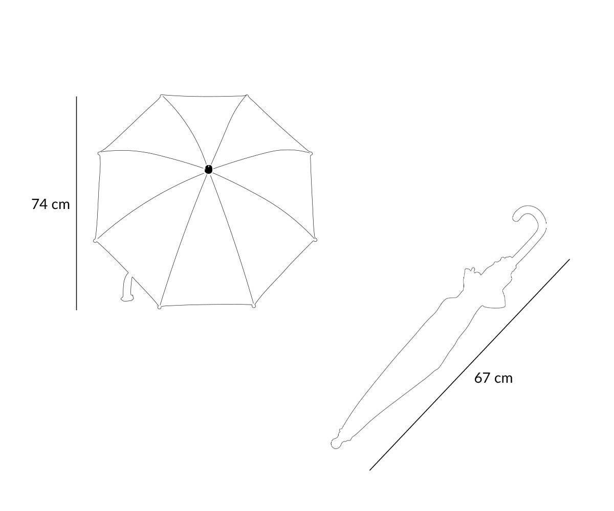 Parapluie Oiseaux en fleurs