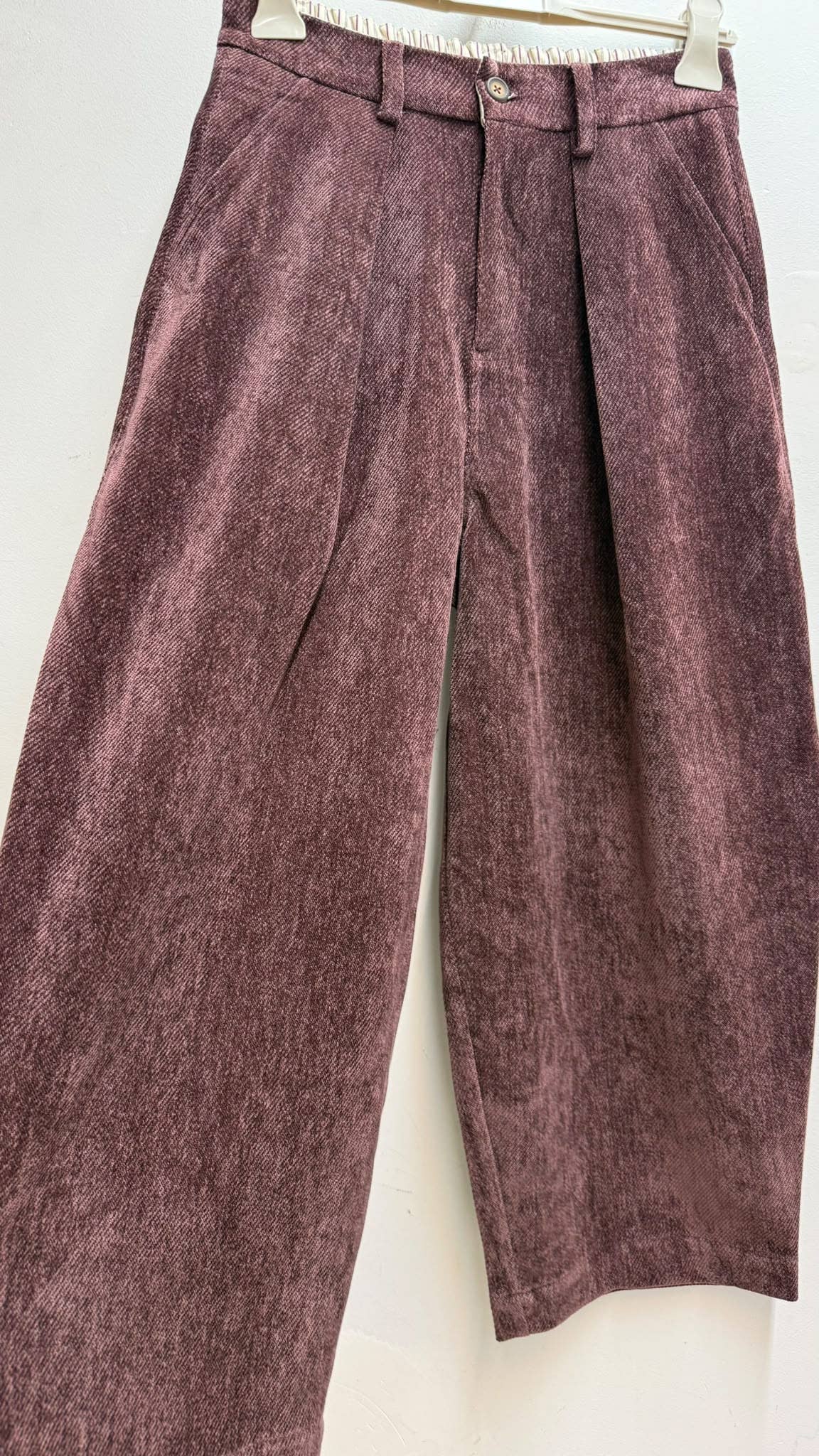 7529 Pantalon ample taille élastiquée à poches